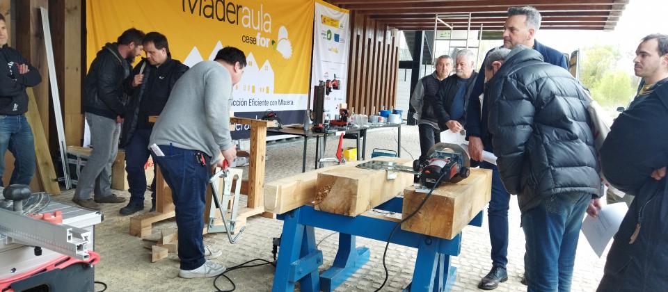 Jornada en País Vasco de construcción con madera. 22 y 23 abril 2022